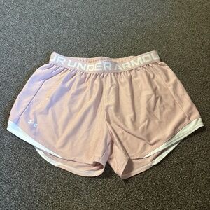 Women's Pink Under Armour Shorts